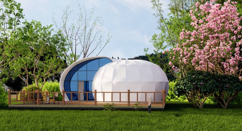 暂别都市身份标签:在广阳区星空酒店帐篷中做回自然的野蛮生长者